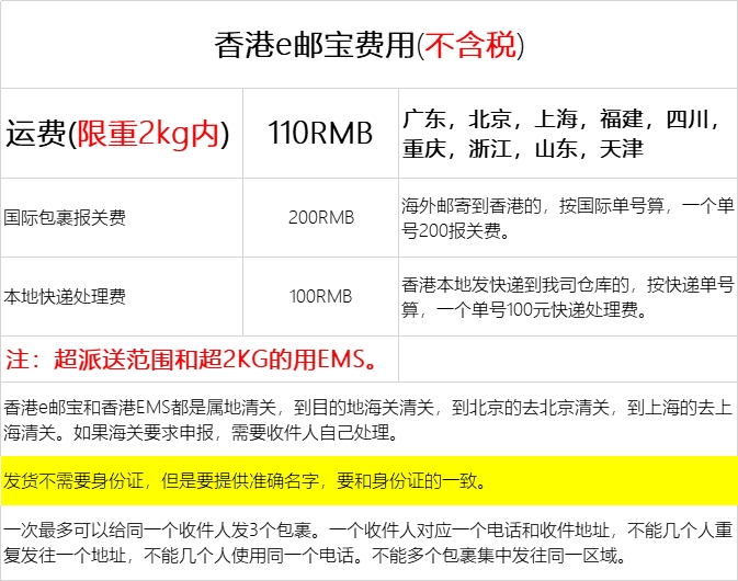 香港e郵寶價(jià)格 香港e郵寶價(jià)格